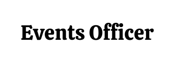 Events Officer